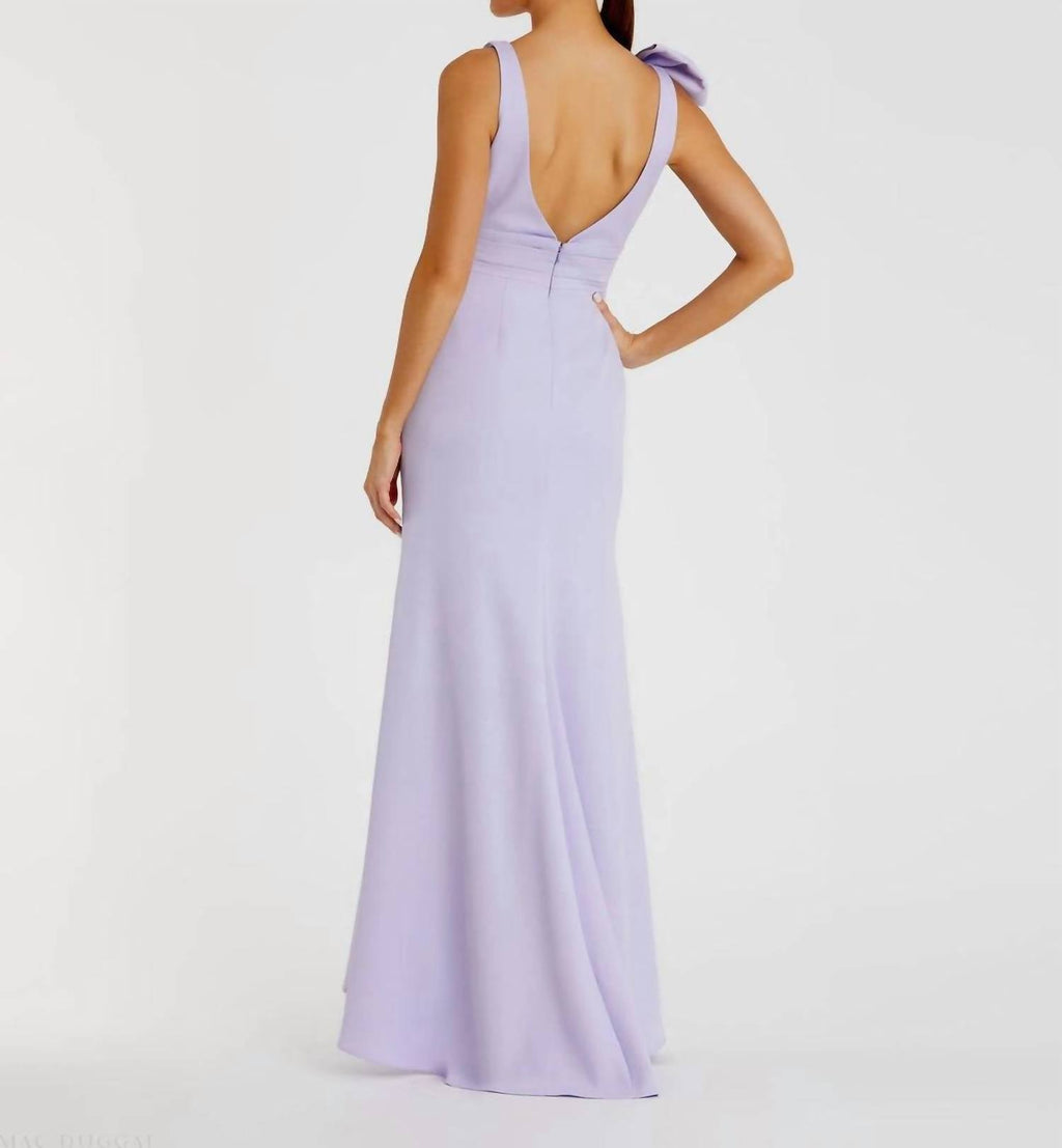 Mac Duggal - V-neck Gown