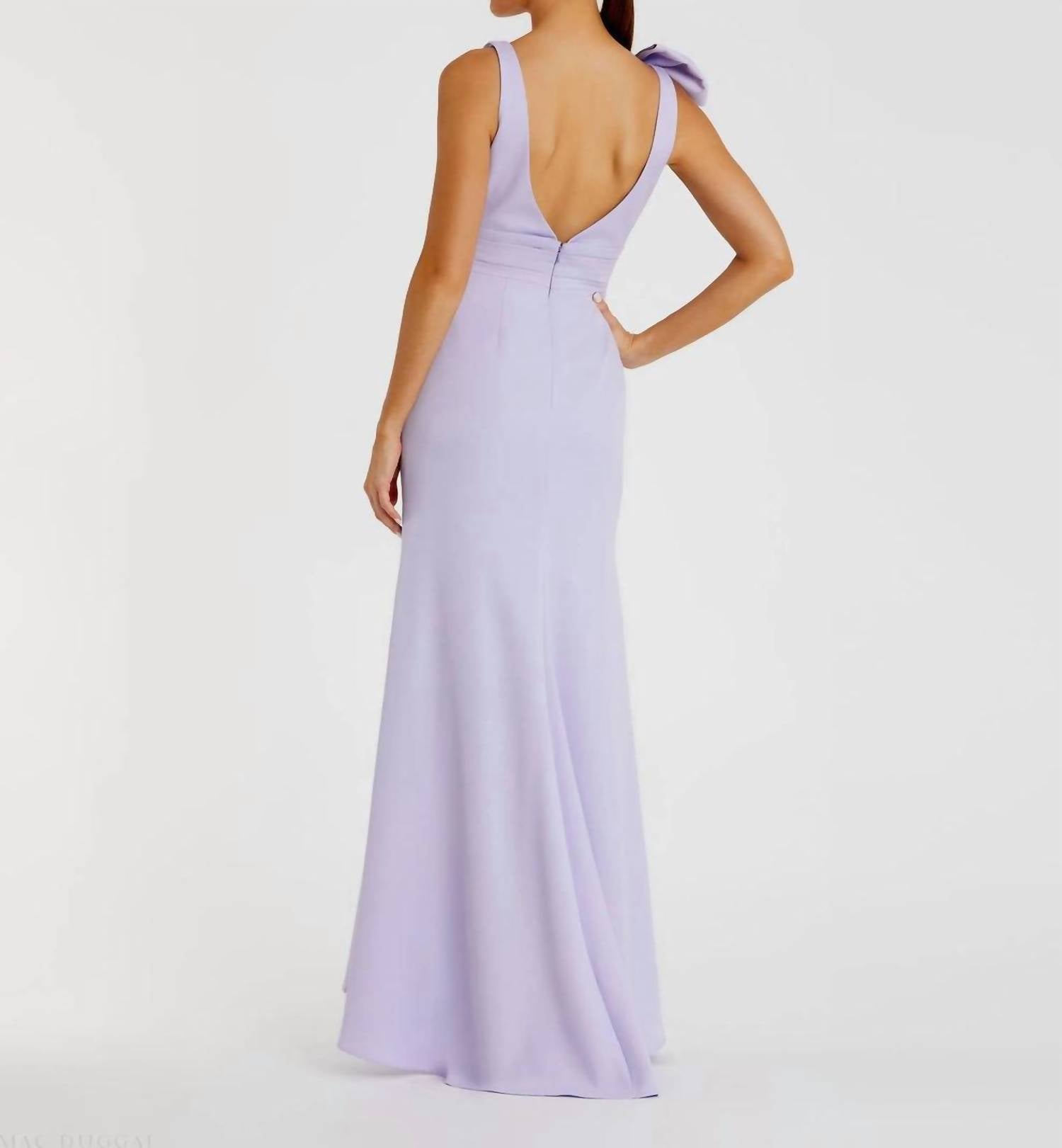 Mac Duggal - V-neck Gown