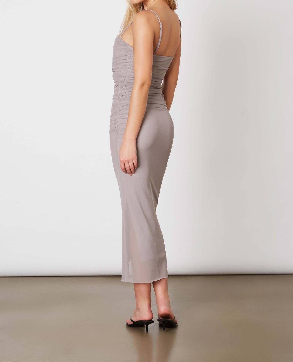 Cotton Candy La - Masha Boned Mesh Midi Dress