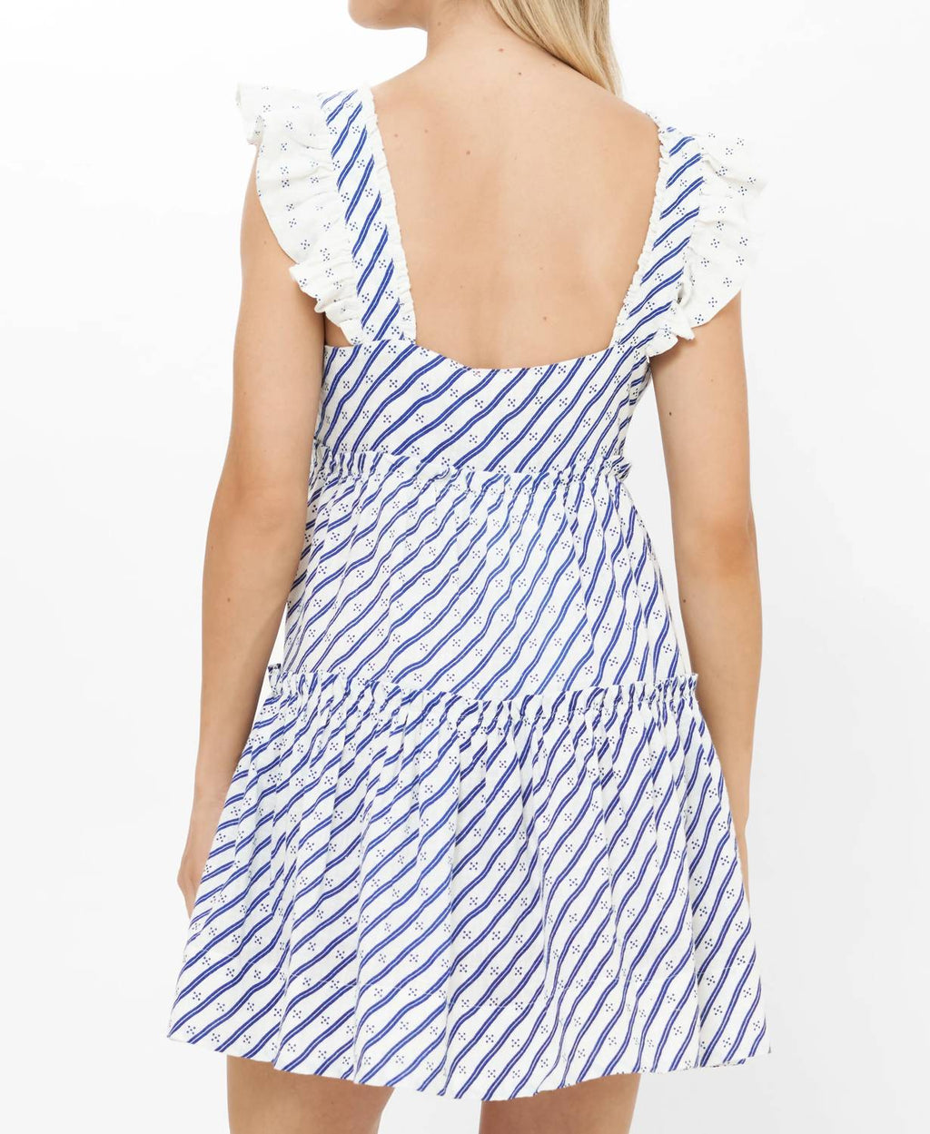 Oliphant - Smock Square Neck Mini Dress