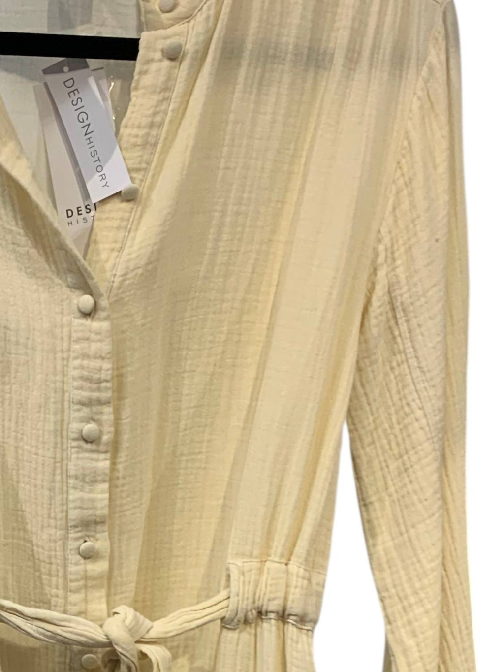 Design History - Women's Button Down Relaxed Dress