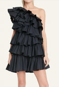 Ulla Johnson - Naomi One-shoulder Ruffle Mini Dress