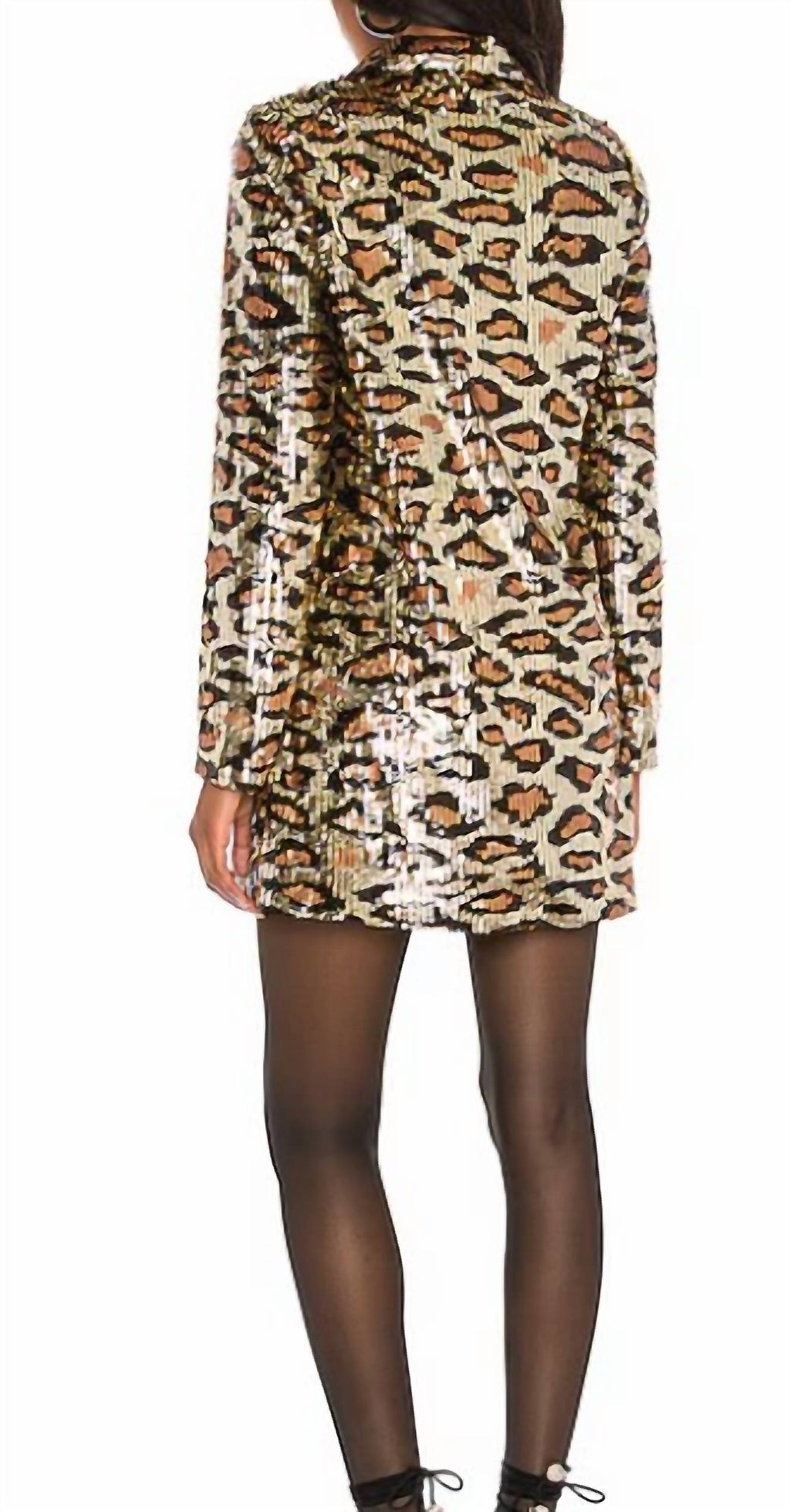 Show Me Your Mumu - Party Cheetah Sequins Dress