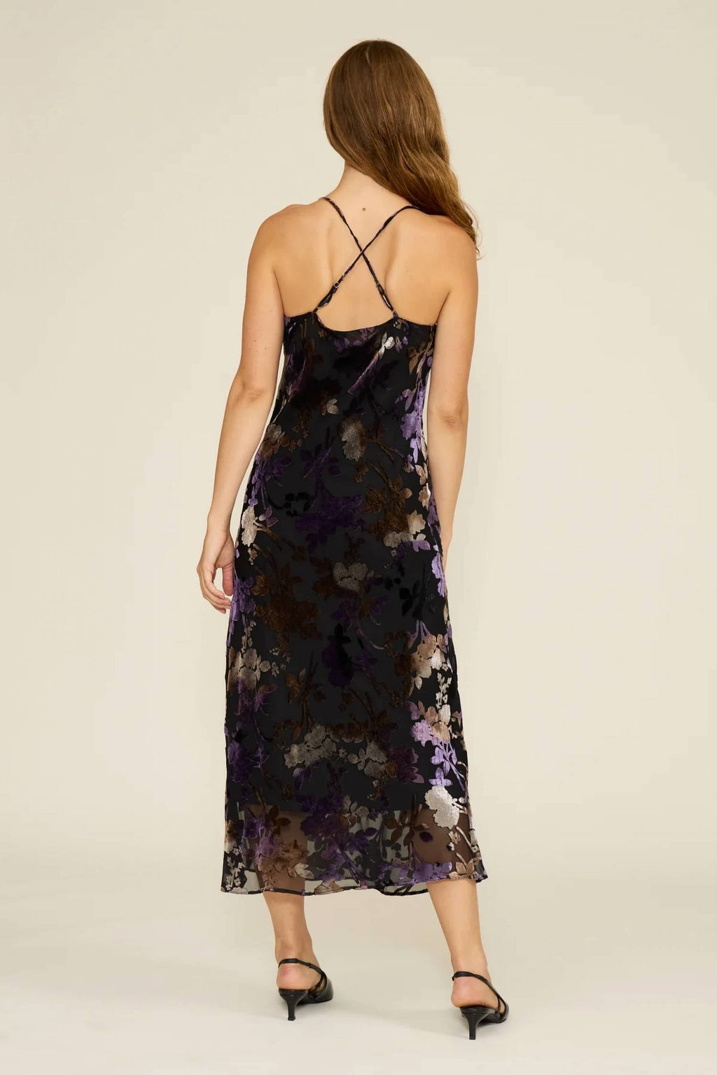 Lucy Paris - Floral Wisteria Maxi Dress