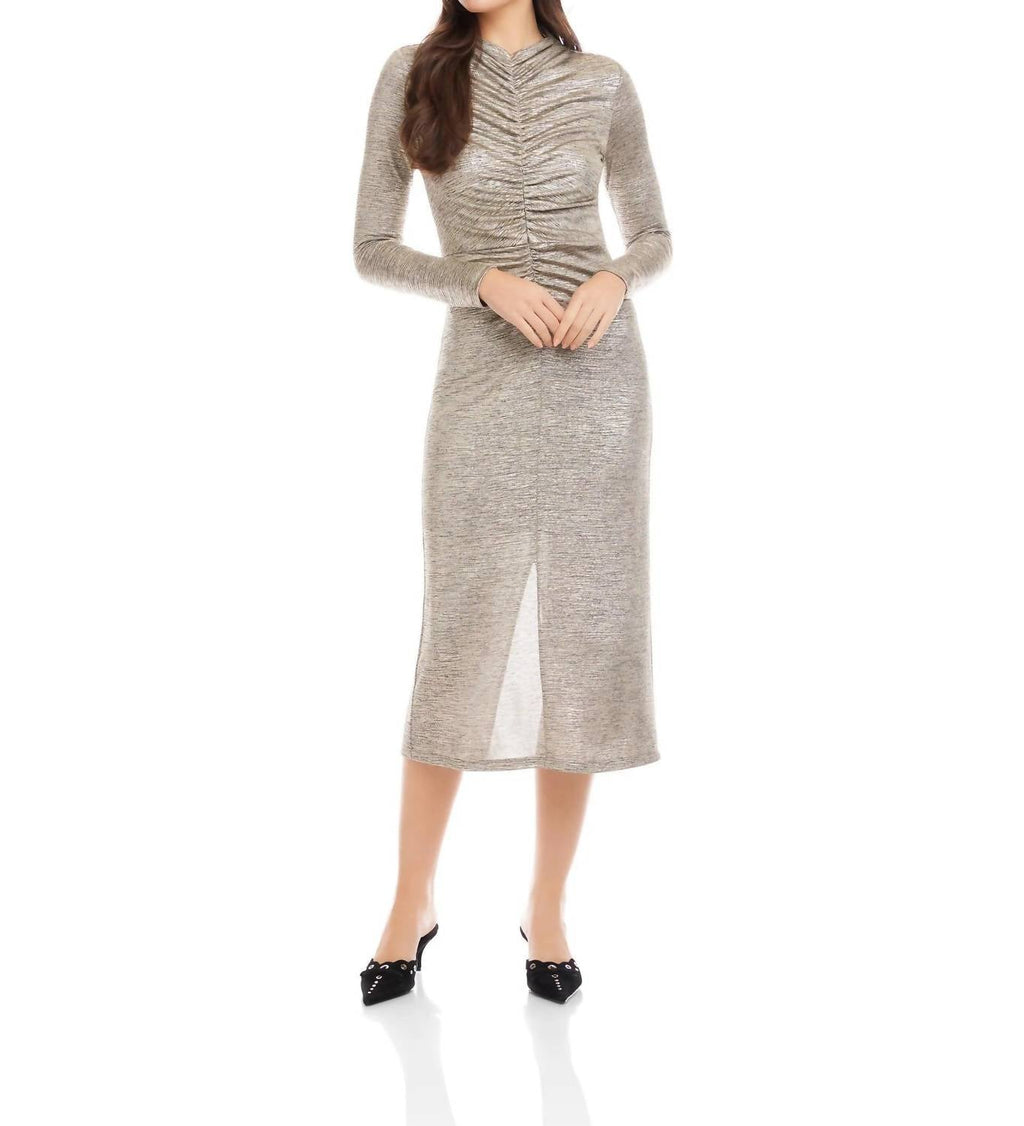 Fifteen Twenty - Ruched Selena Midi Dress