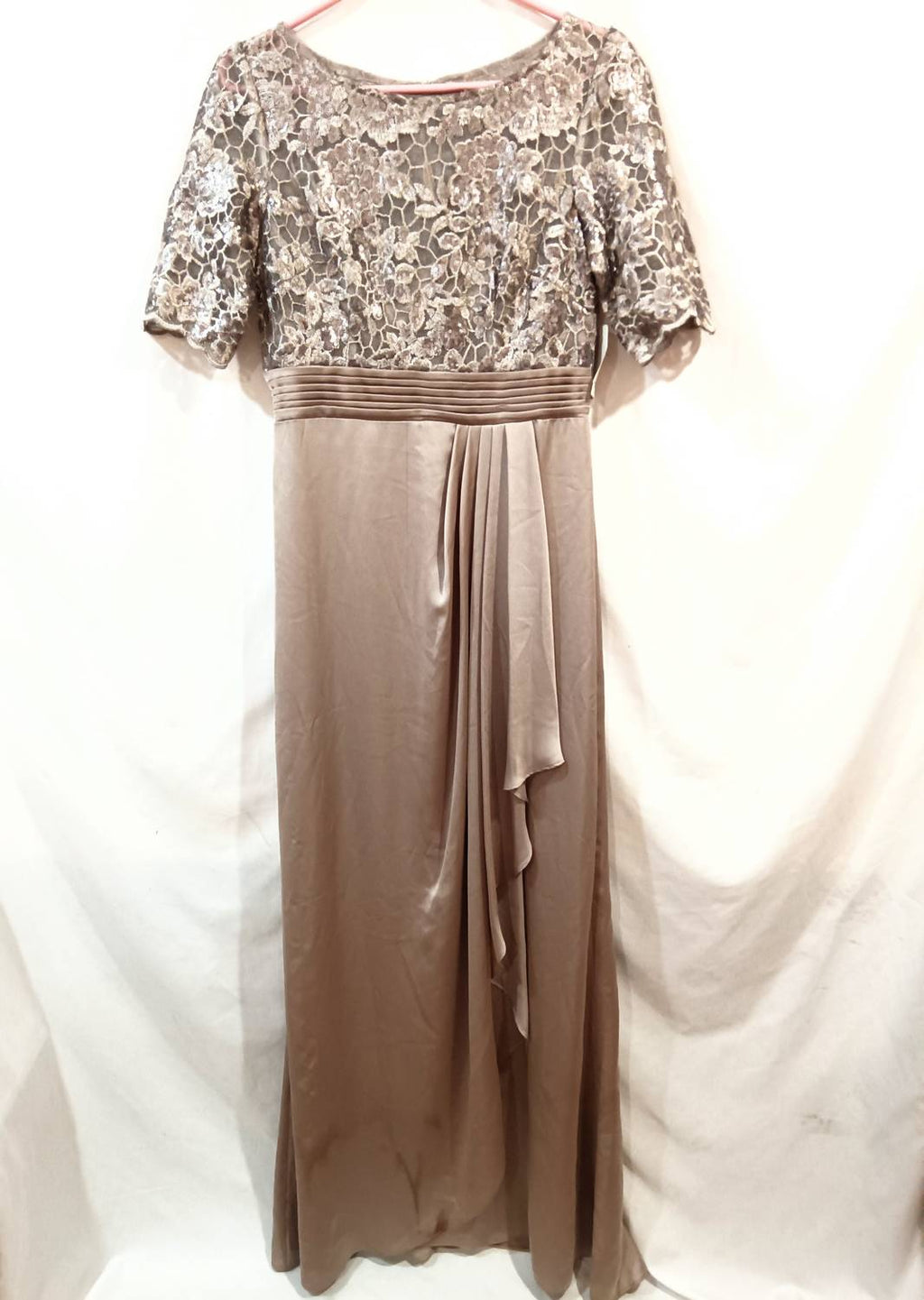 Adrianna Papell - Women's Floral Sequin Dress
