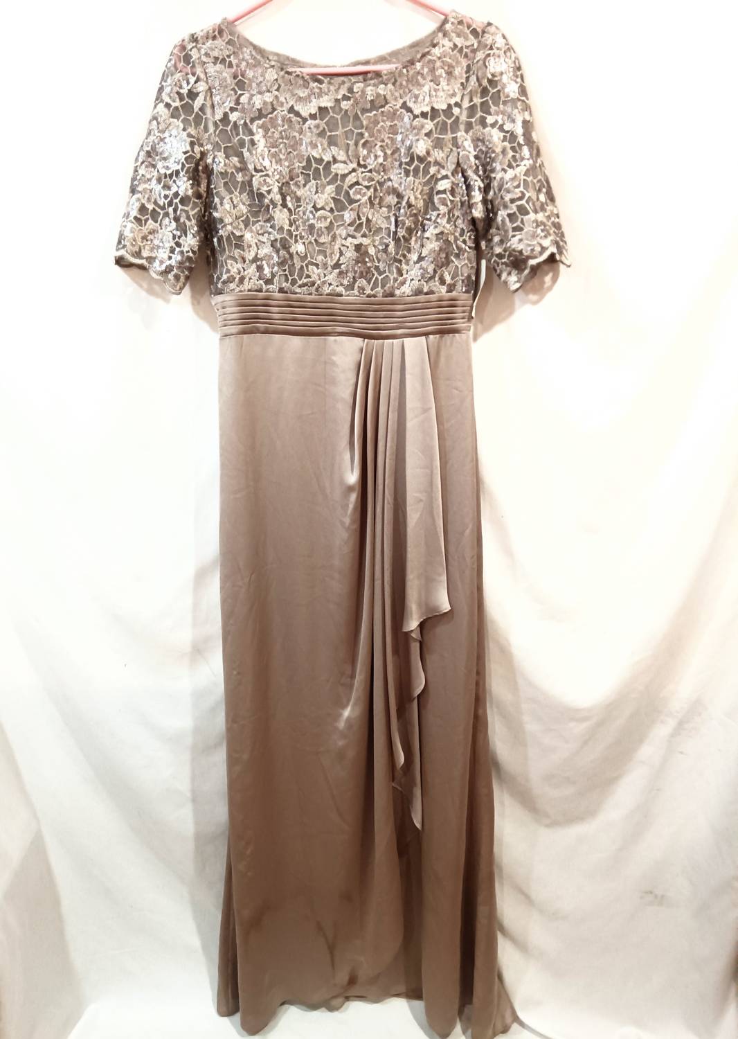 Adrianna Papell - Women's Floral Sequin Dress
