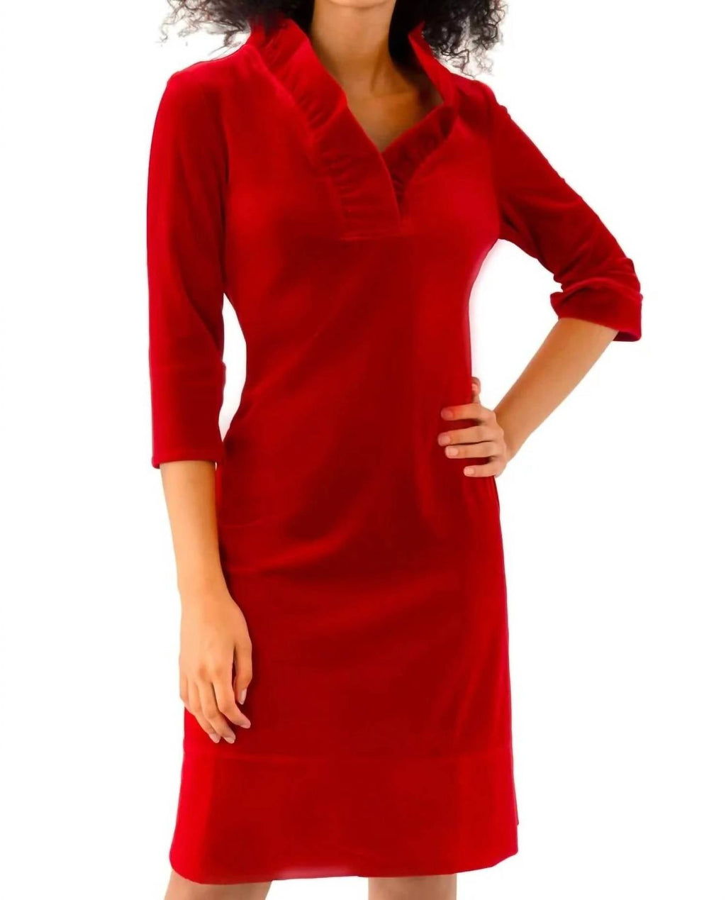 Gretchen Scott - Ruffneck Mini Dress