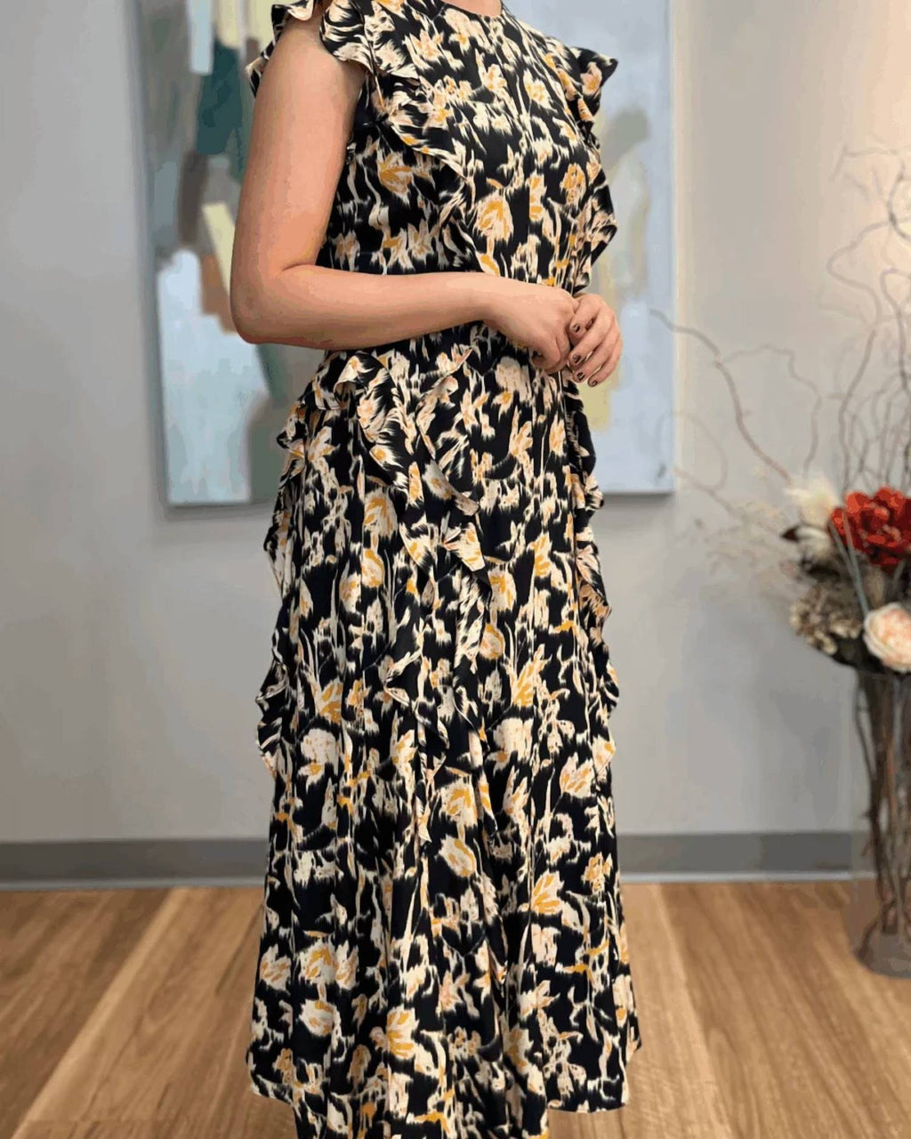Ulla Johnson - Flo Sleeveless Midi Dress