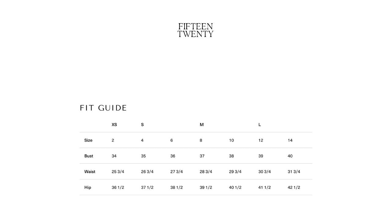 Fifteen Twenty - Ruched Selena Midi Dress