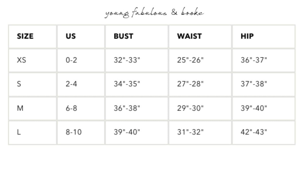 Young Fabulous & Broke - Monica Maxi Slip Dress