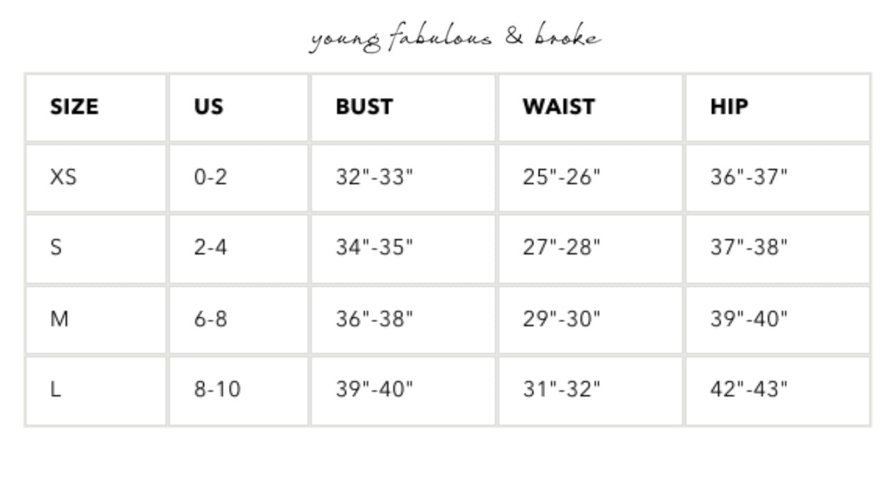 Young Fabulous & Broke - Monica Maxi Slip Dress