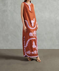 Adriana Degreas - Appliqu¨¦ Sleeveless Tunic Maxi Dress