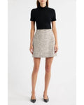 Theory - Short-sleeve Combo Mini Dress