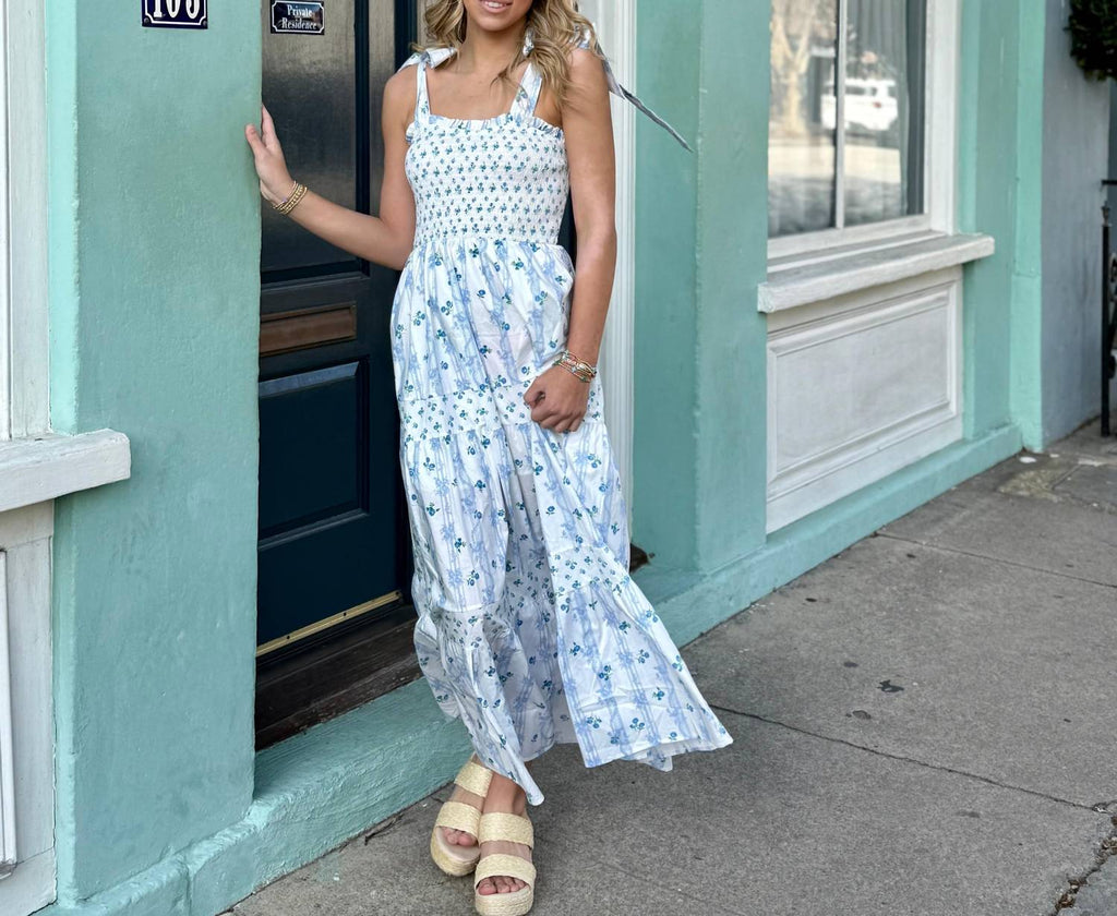 Peach Love - Nantucket Maxi Dress
