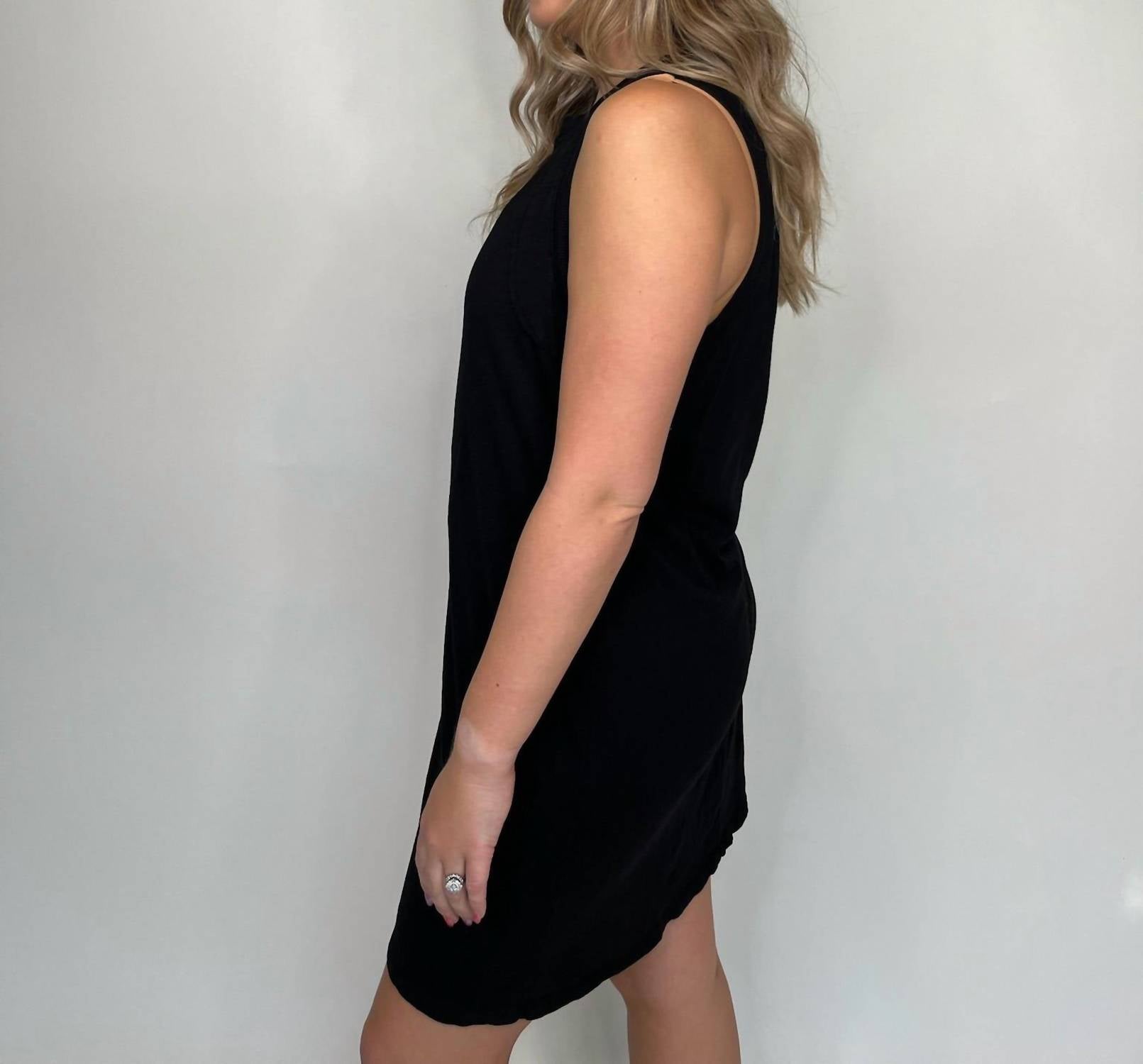Bobi - Raglan Seamed Tank Dress