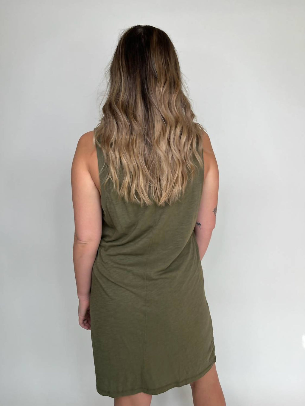 Bobi - Raglan Seamed Tank Dress