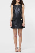French Connection - Dessa Faux Leather Dress