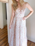 Storia - Floral Tie Maxi Dress