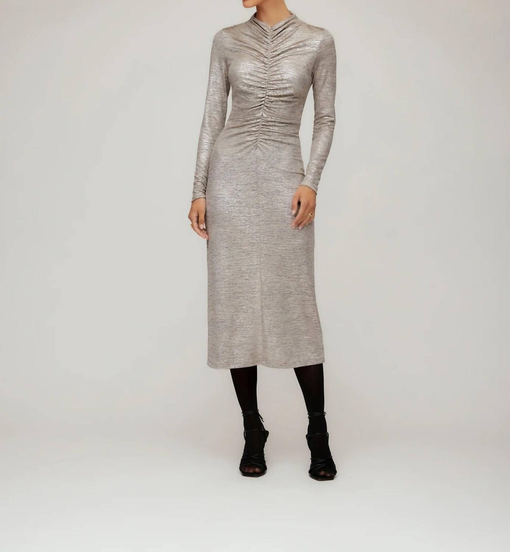 Fifteen Twenty - Ruched Selena Midi Dress