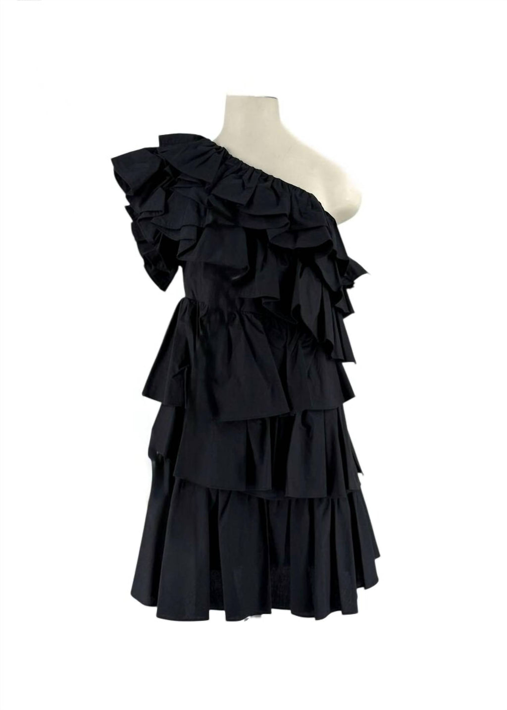 Ulla Johnson - Naomi One-shoulder Ruffle Mini Dress